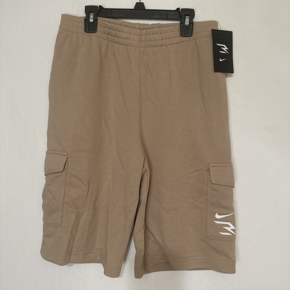 Nike 3Brand Tan Brown Hemp Colored‎ Boys Shorts Size XL